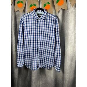 Penguin by Munsingwear Shirt Sz 16.5-34/35 Heritage Slim Fit Long Sleeve Plaid